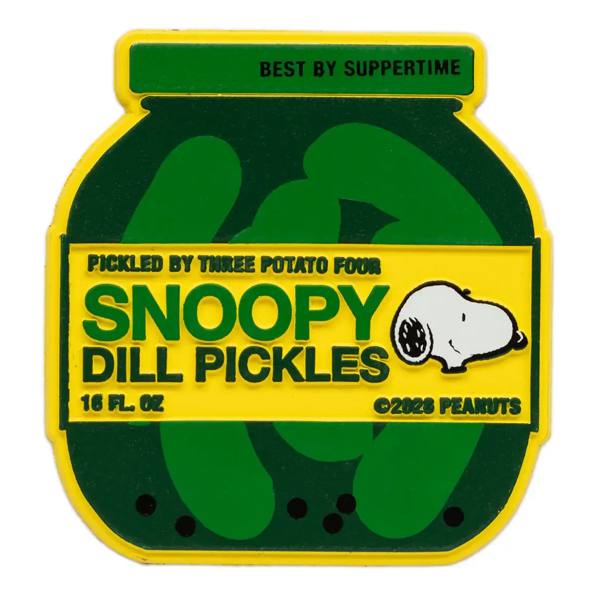3P4 X Peanuts® Grocery - Snoopy Pickle Classic Fridge Magnet