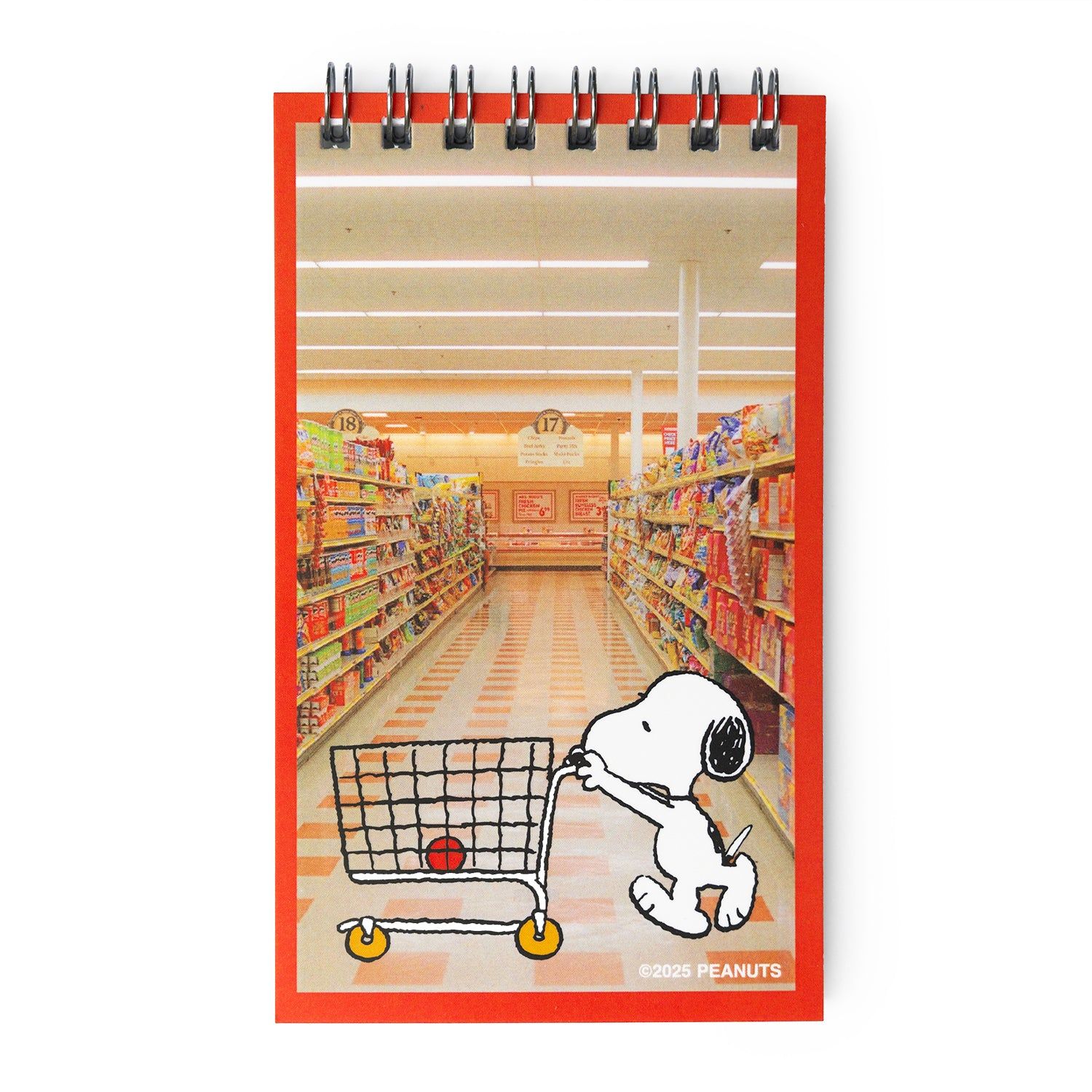 3P4 X Peanuts® Grocery - Snoopy Tomato Mini Notebook