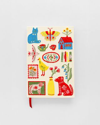 Embroidered Journal Scandinavian Icons