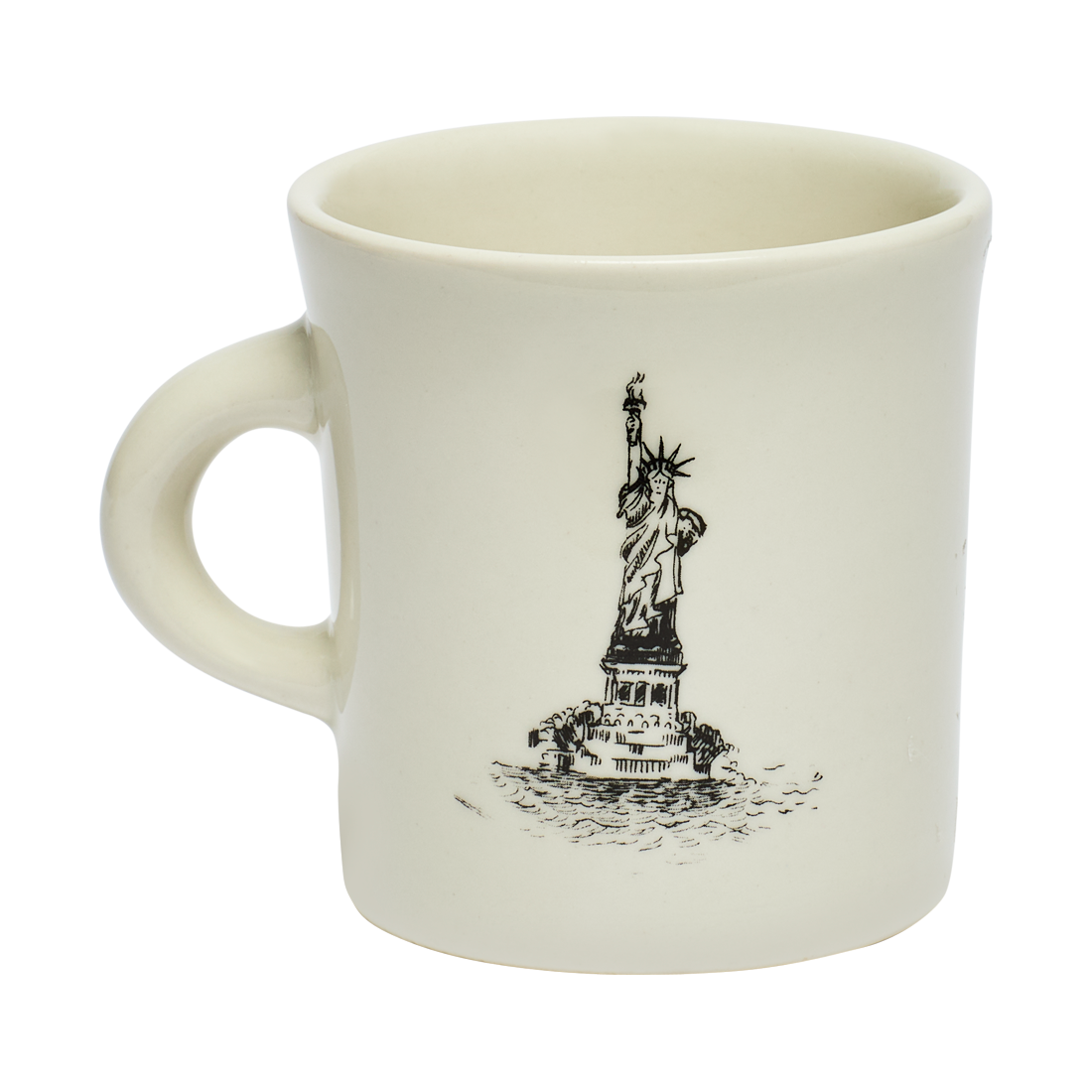 NYC Toile Liberty Dog Mug 8.75oz