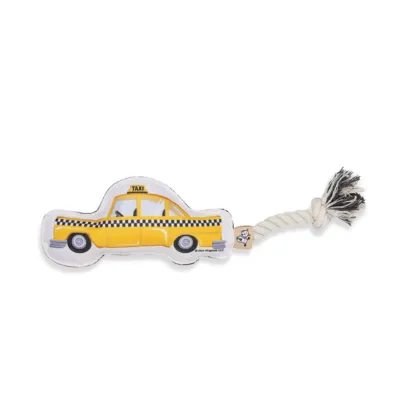 Dog Toy Rope Taxi Cab