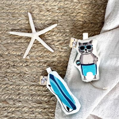 Go Kitty Go Cat Toy Set Surf Kitty
