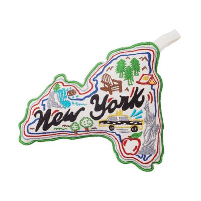 Wish You Were Here Dog Toy New York