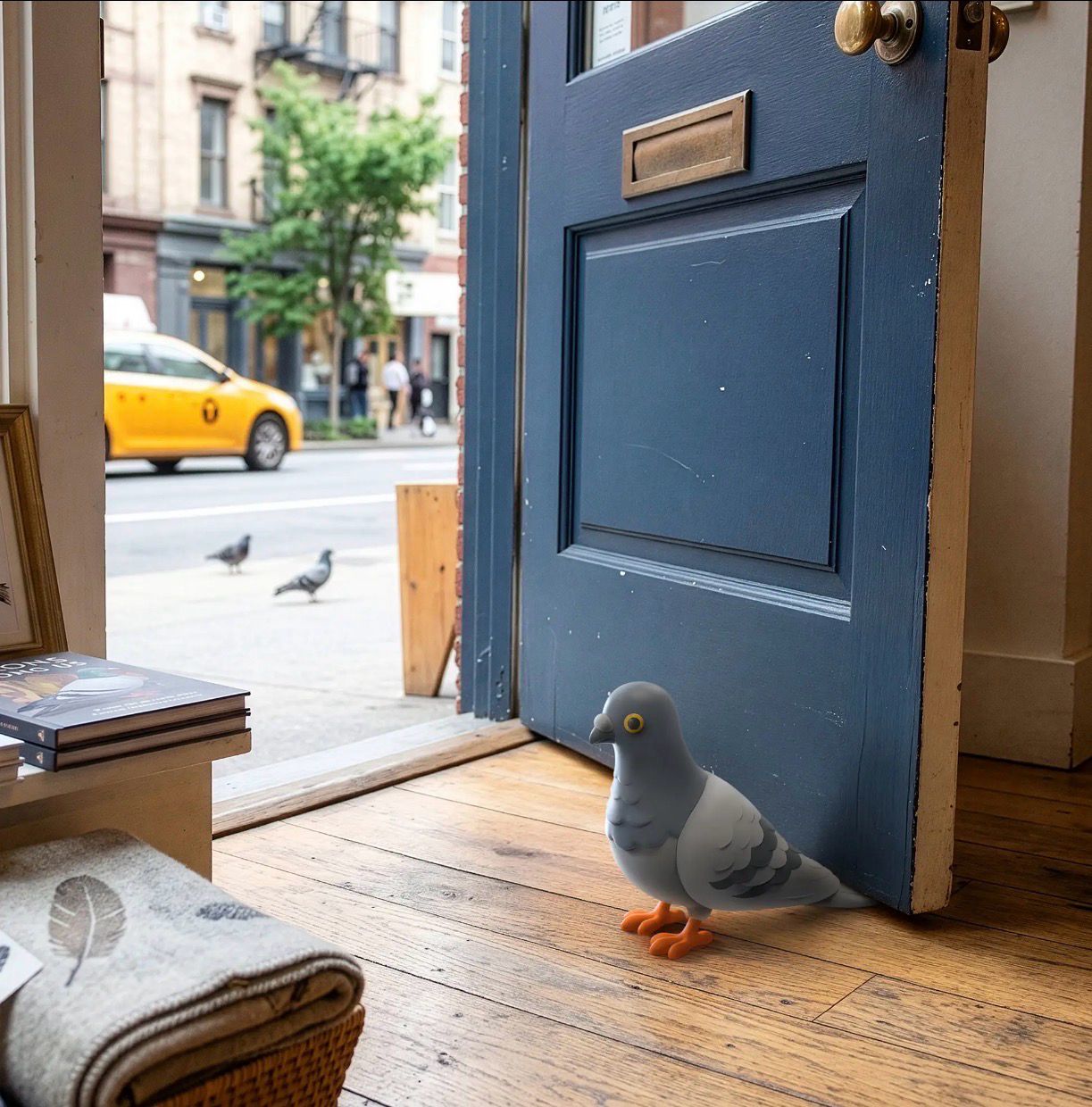 Pigeon Hold Door Stopper