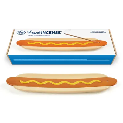 Frank Ceramic Incense Holder Hot Dog