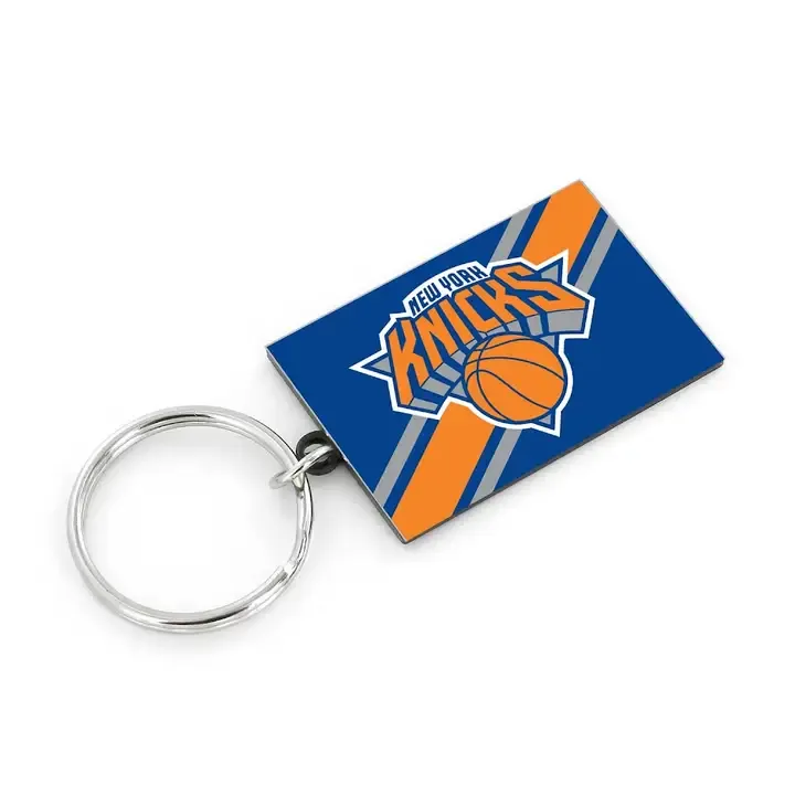 Nba New York Knicks Striped Keychain