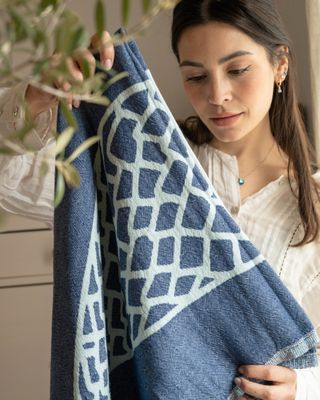 Sardine Beach Towel Blue/Navy