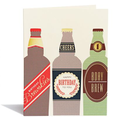 Birthday Brewskies Greeting Card