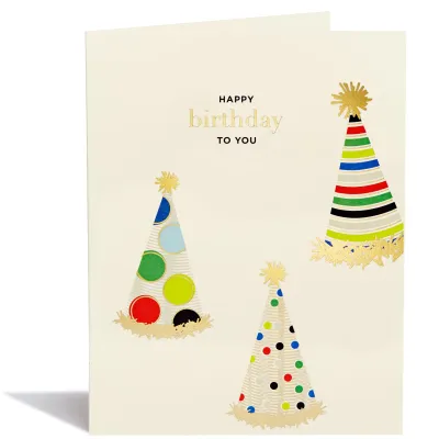 Vintage Birthday Party Hats