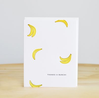Thanks Bunch Bananas Card