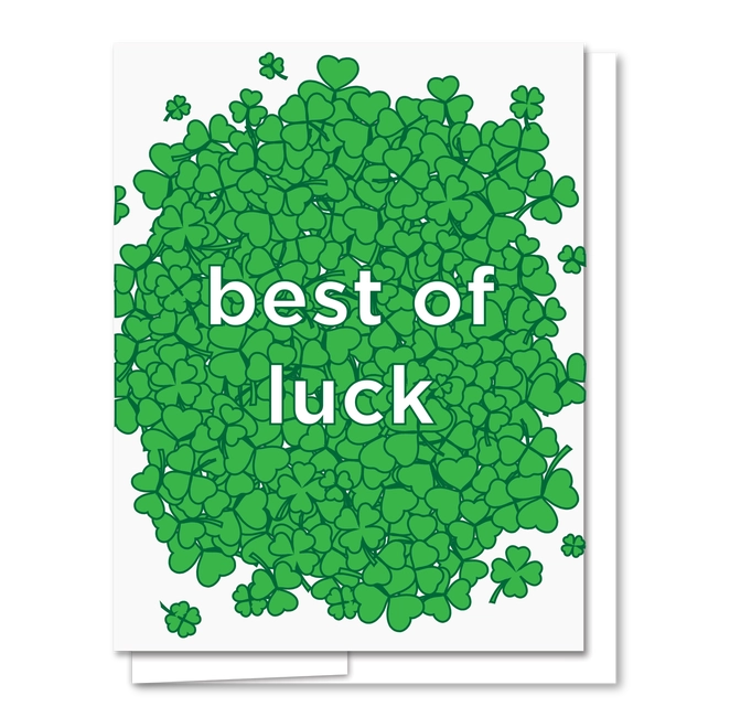 Best of Luck - Funny Everyday Card