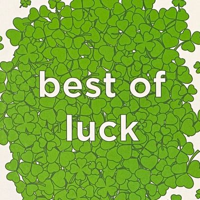 Best of Luck - Funny Everyday Card