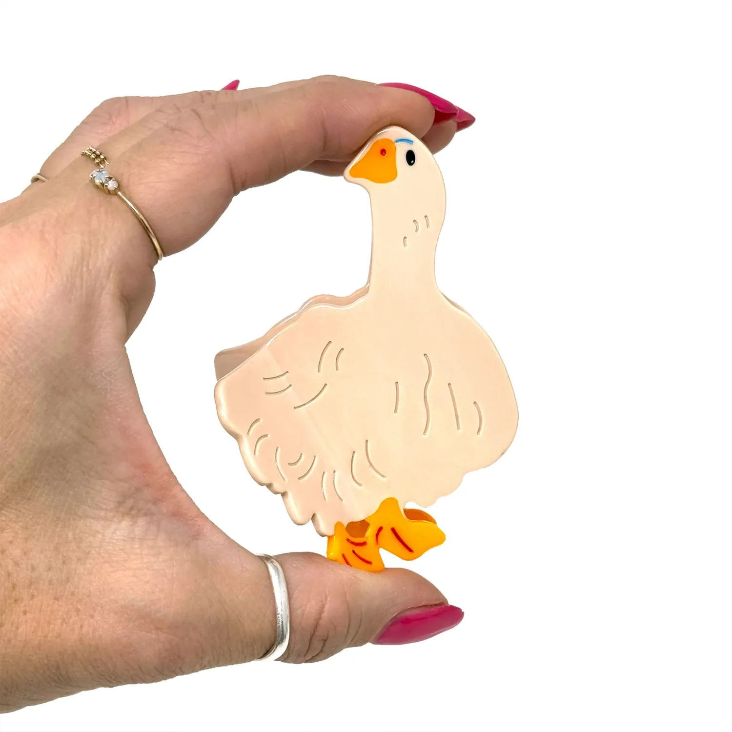 Silly Goose Hair Claw Clip
