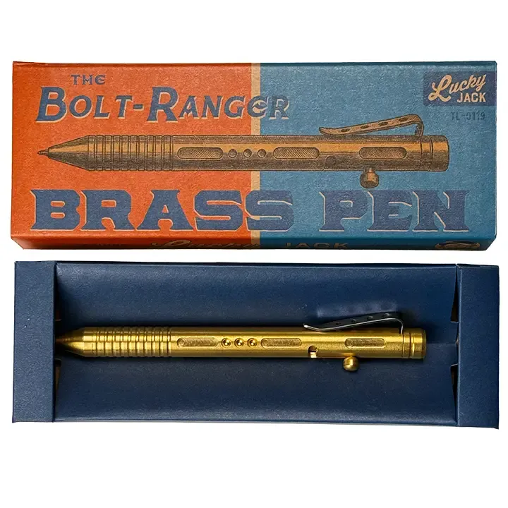 Bolt-Ranger Solid Brass Pen