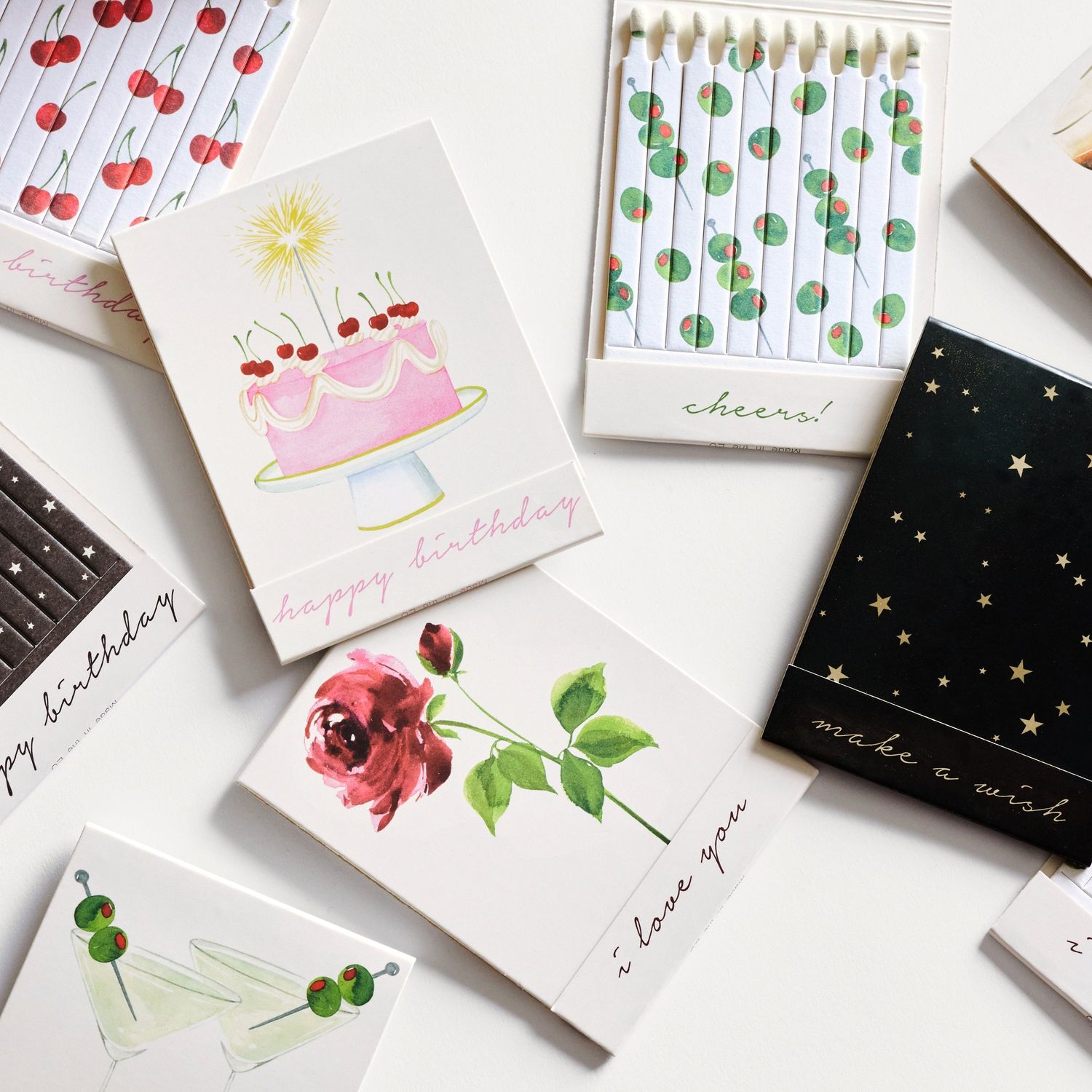 Garden Party Matches | Celebration Candle Matches