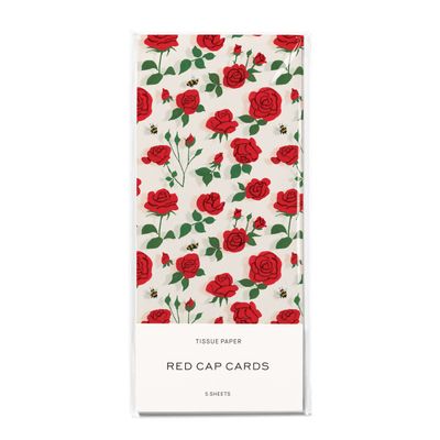Blooming Roses Tissue Paper