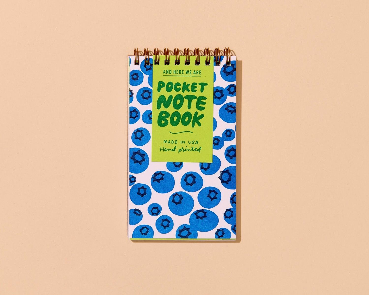 Blueberry (Vibrant Summer) Small Spiral Notebook