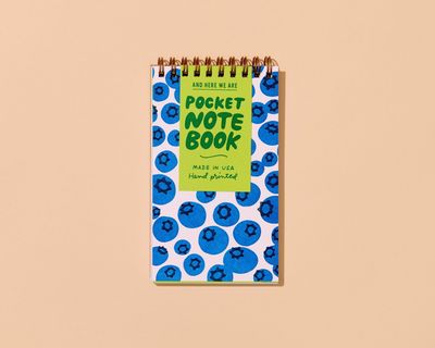 Blueberry (Vibrant Summer) Small Spiral Notebook