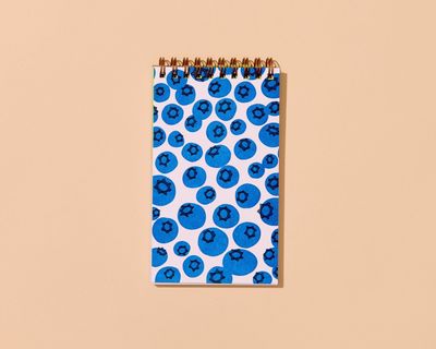 Blueberry (Vibrant Summer) Small Spiral Notebook
