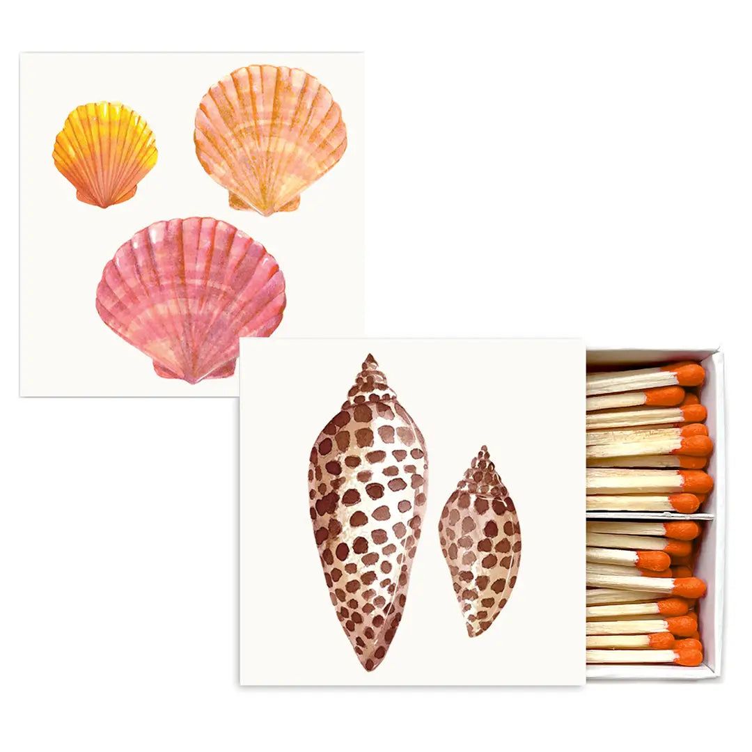 Sea Shell Double Sided Matches | Celebration Candle Matches