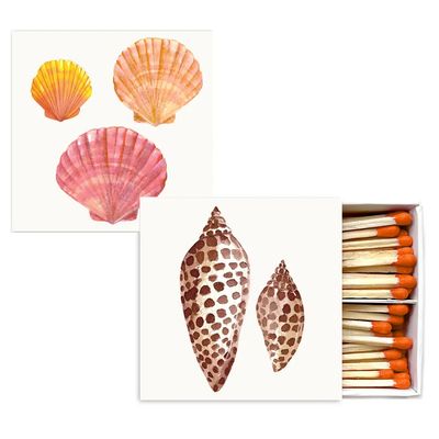 Sea Shell Double Sided Matches | Celebration Candle Matches