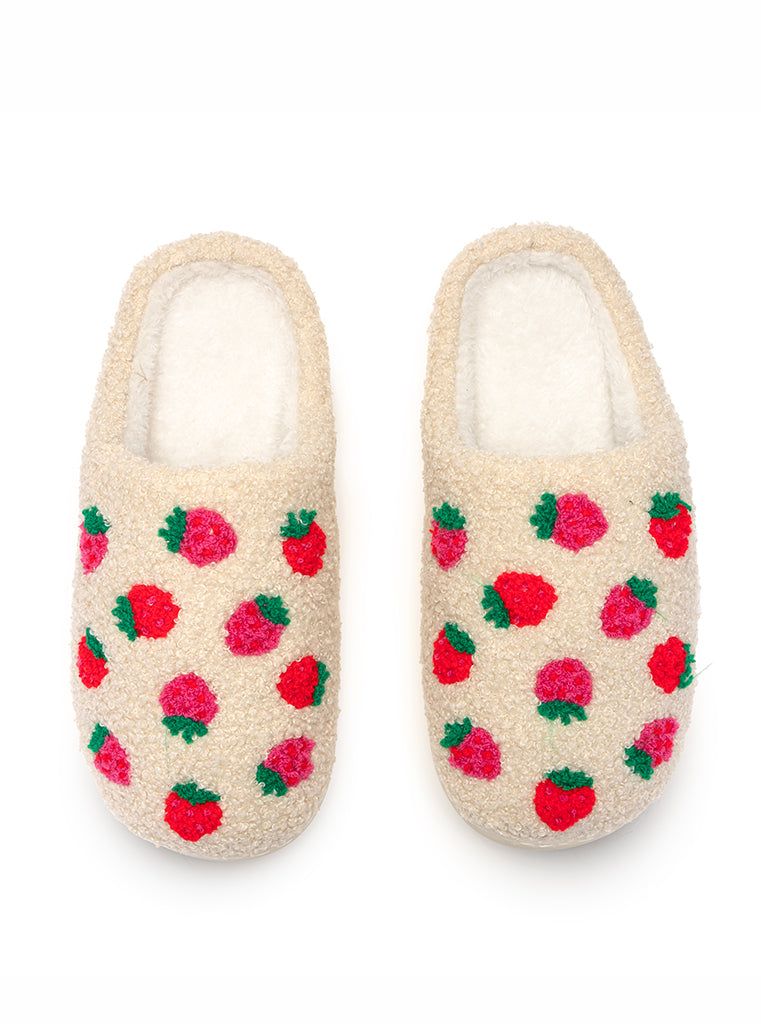 Strawberry Season Slippers 