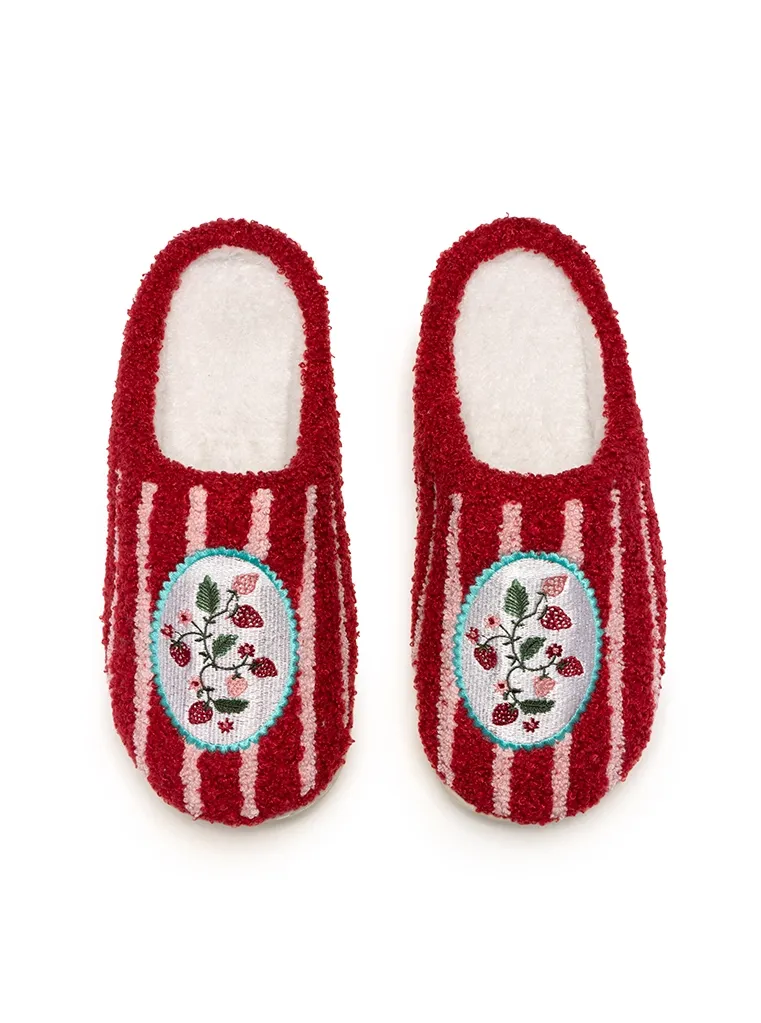 Strawberry Season Slippers
