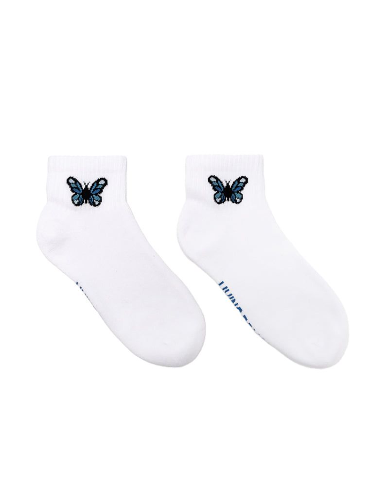 Classic Ankle Socks Butterfly