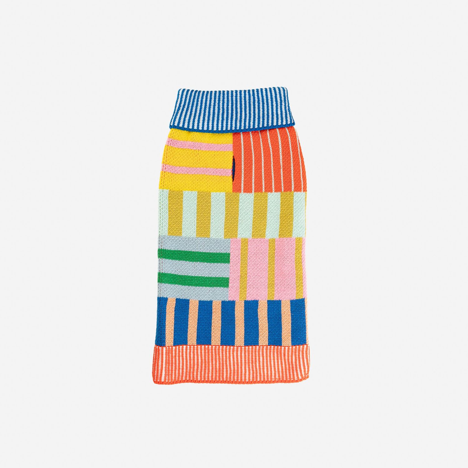 Pattern Patch Dog Sweater Candy