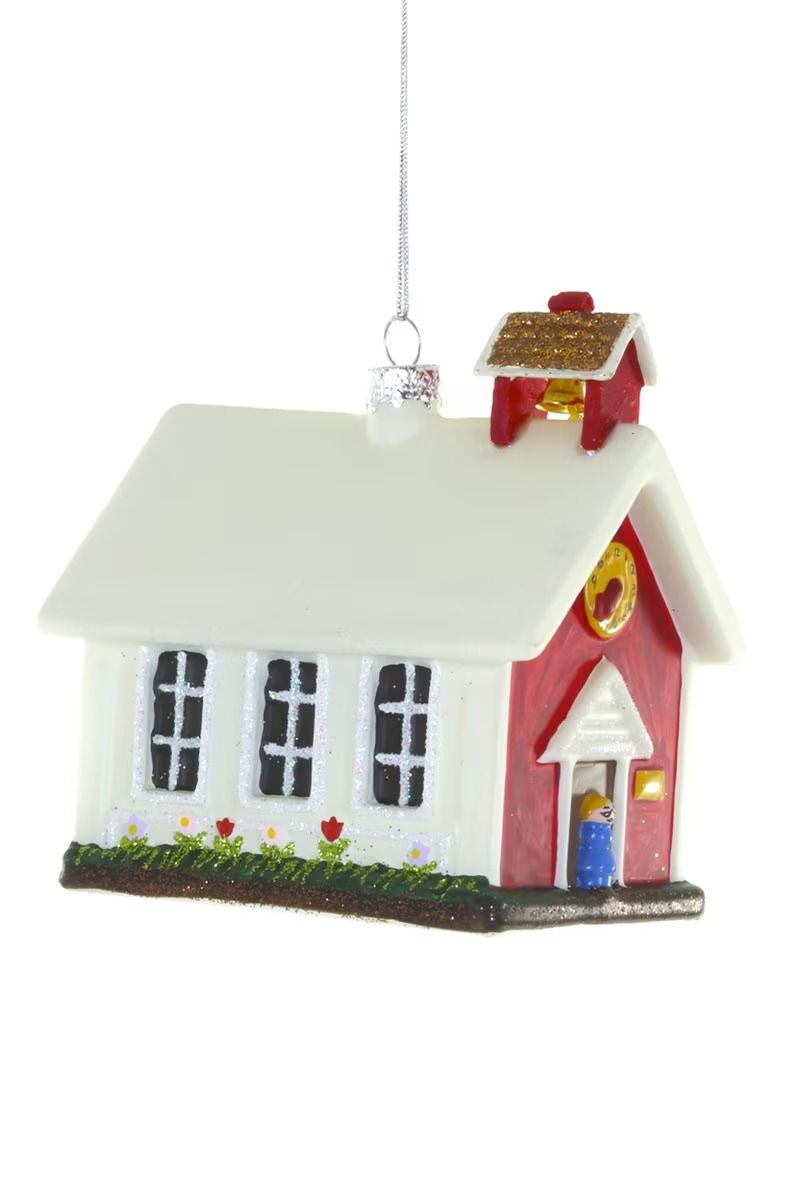 Vintage Toy Barn Ornament
