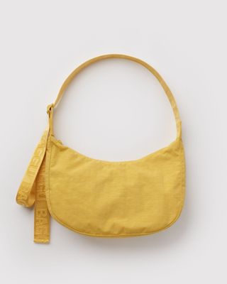Baggu Medium Nylon Crescent Bag Sunflower