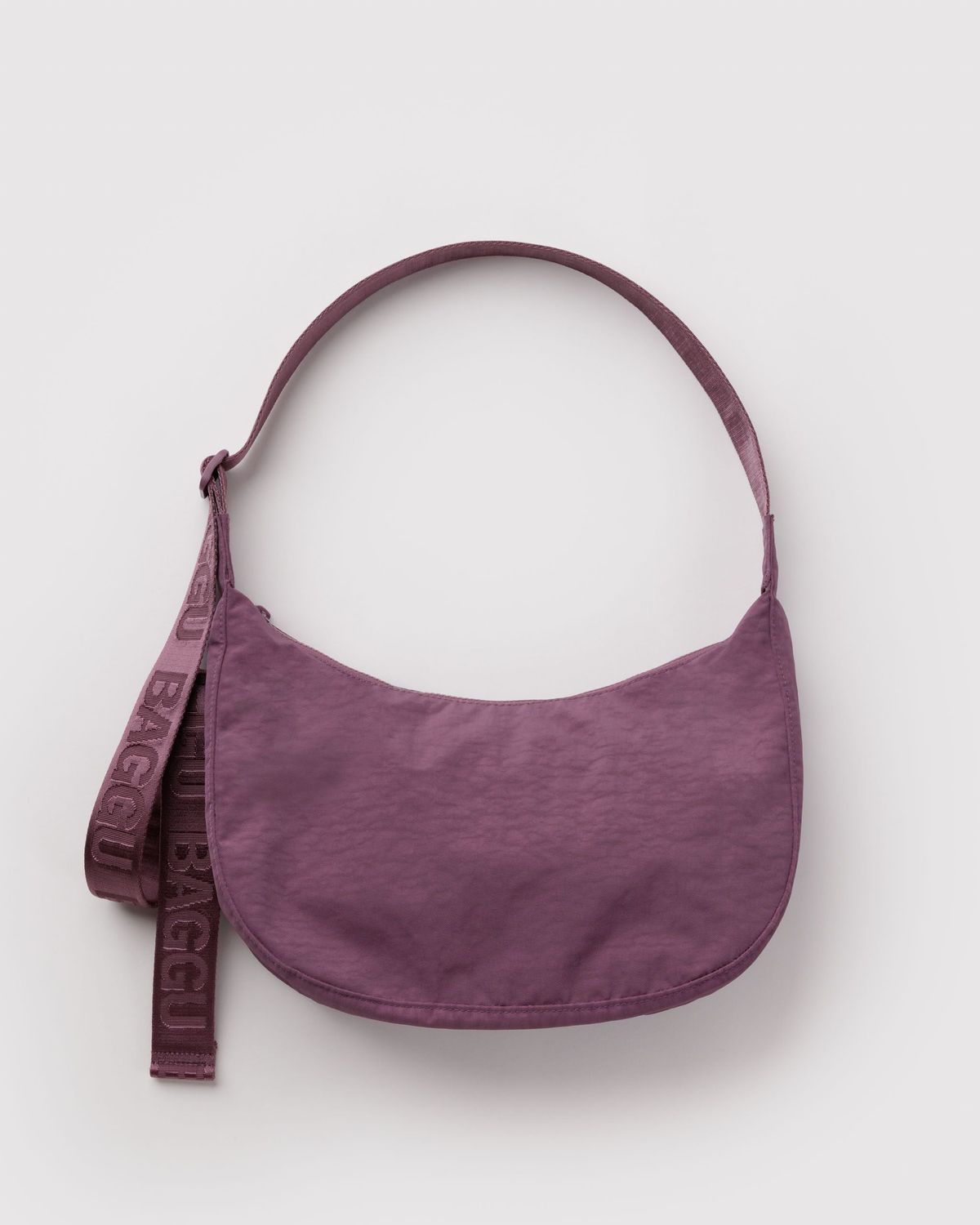 Baggu Medium Nylon Crescent Bag Wild Plum