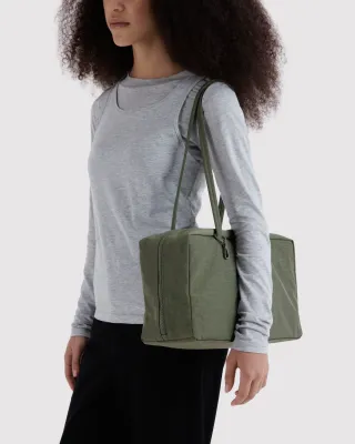 Baggu Medium Nylon Bowler Bag Caper