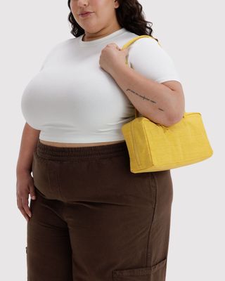 Baggu Nylon Bowler Bag Sunflower