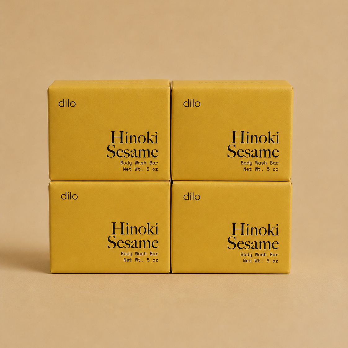 Hinoki Sesame Body Soap Bar