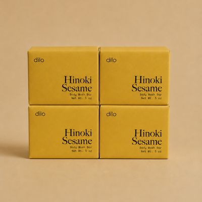 Hinoki Sesame Body Soap Bar