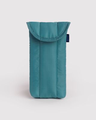 Baggu Puffy Glasses Sleeve Peacock