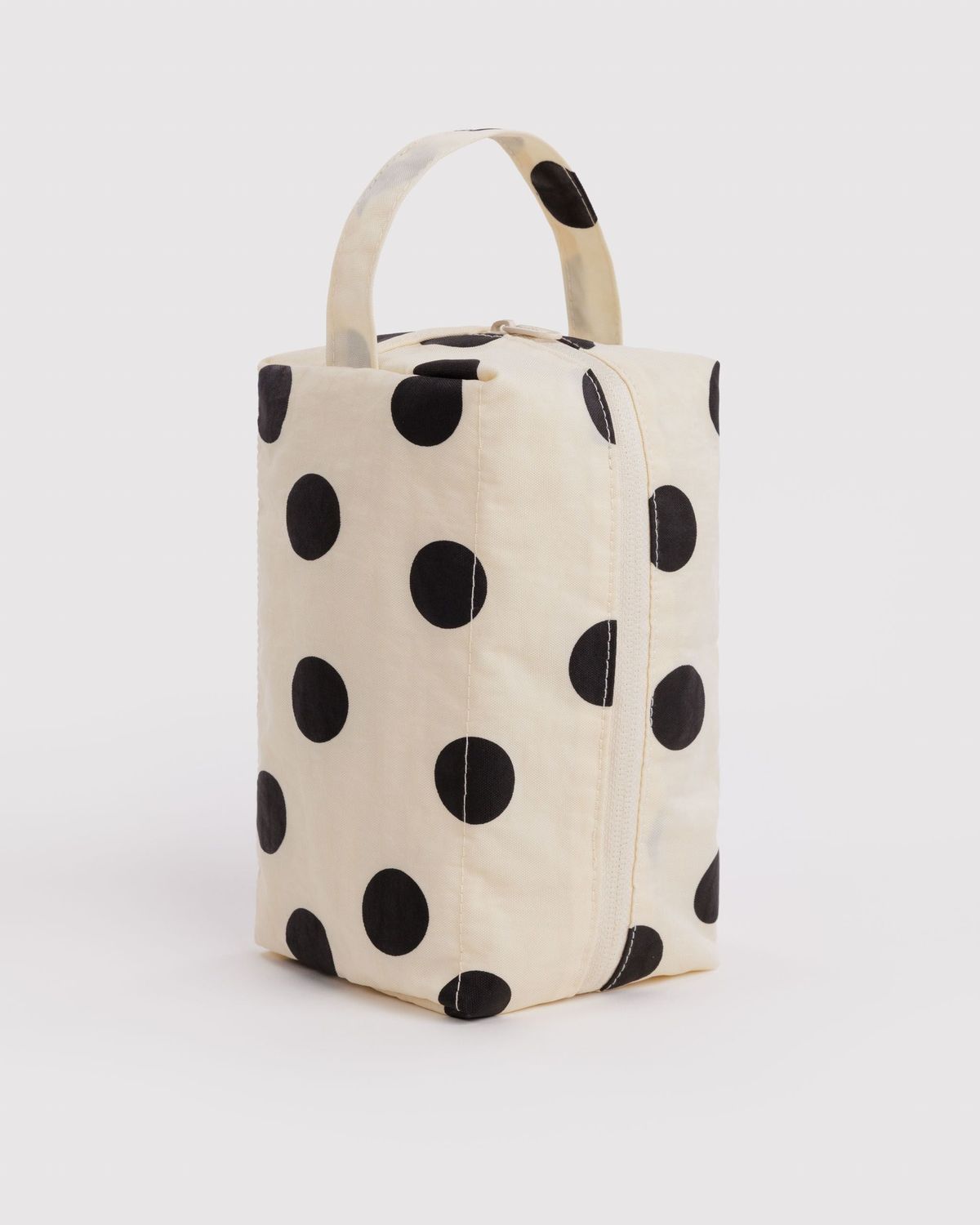 Baggu Dopp Kit Cream &amp; Black Polka Dot