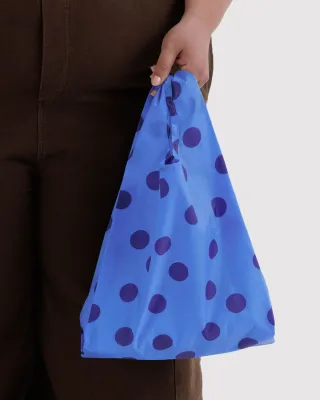 Baggu Reusable Baby Bag Blue Polka Dot