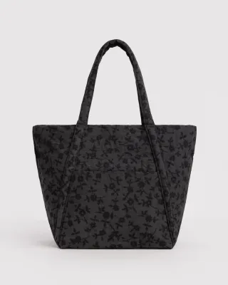 Baggu Cloud Bag Charcoal Ditsy Floral