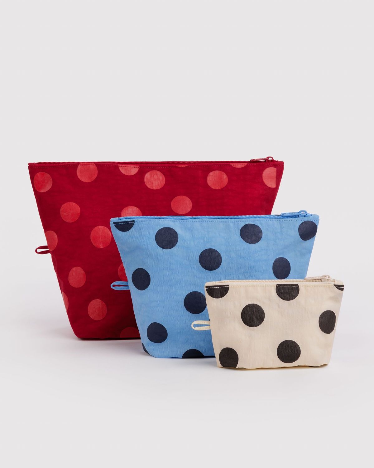 Baggu Go Pouch Set Polka Dot Mix