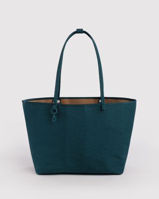 Large Reversible Tote Nylon Deep Sea Mix