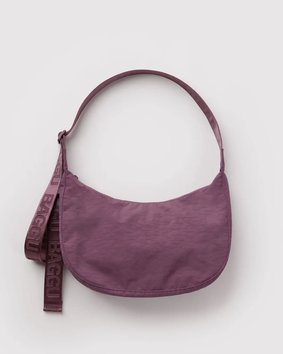 Baggu Medium Nylon Crescent Bag Wild Plum