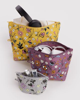 Baggu Go Pouch Set Wildwood Mix
