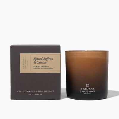 Spiced Saffron &amp; Citrine Candle &amp; Playlist