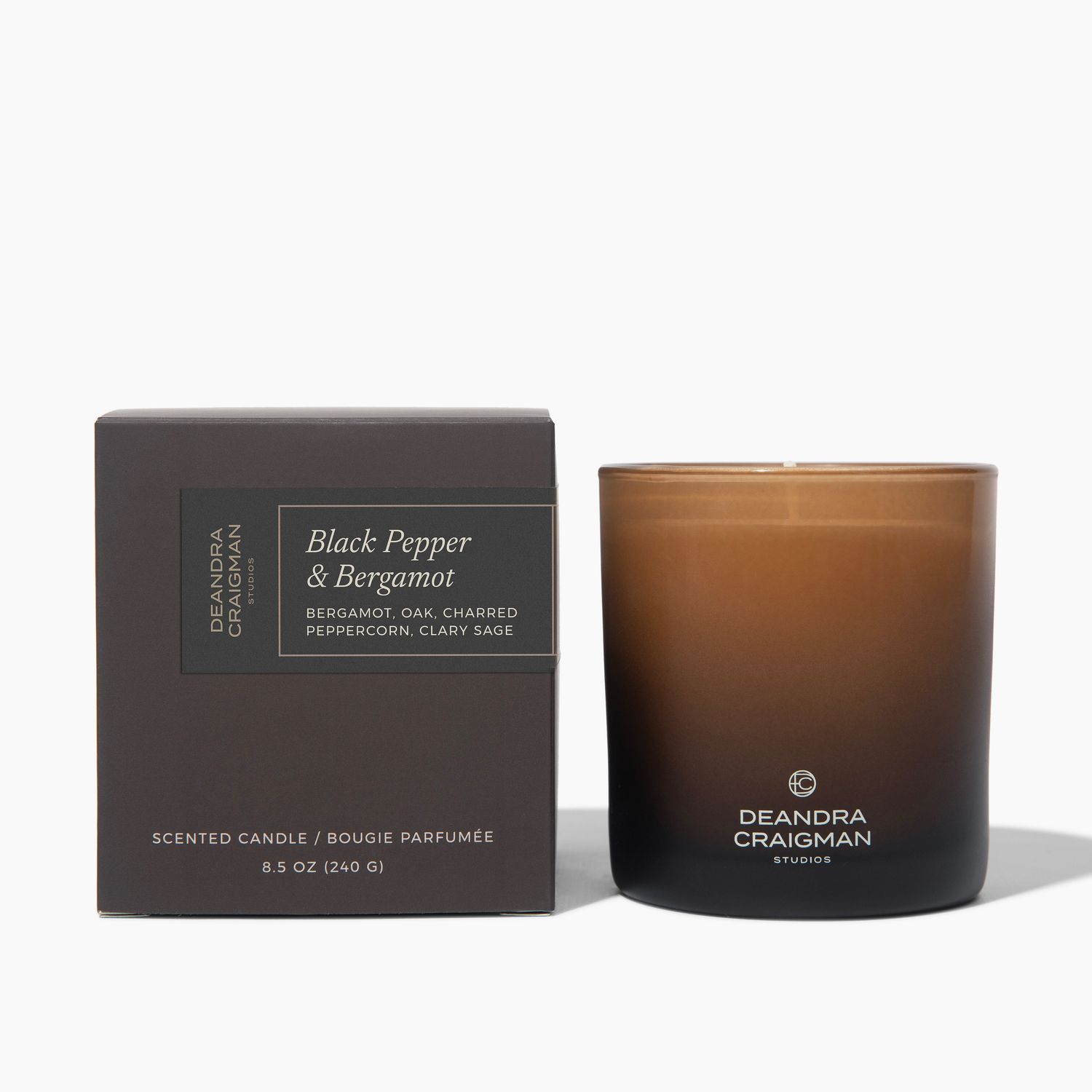 Black Pepper &amp; Bergamot Candle &amp; Playlist