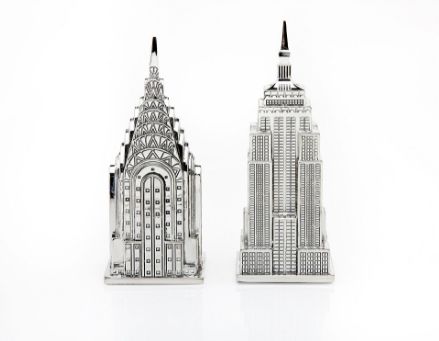 Chrysler and Empire State Building Salt &amp; Pepper Shakers