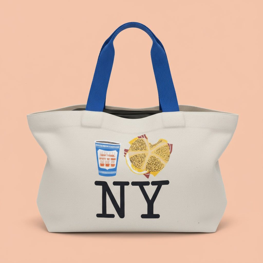 Coffee Bacon Egg and Cheese Mini Tote