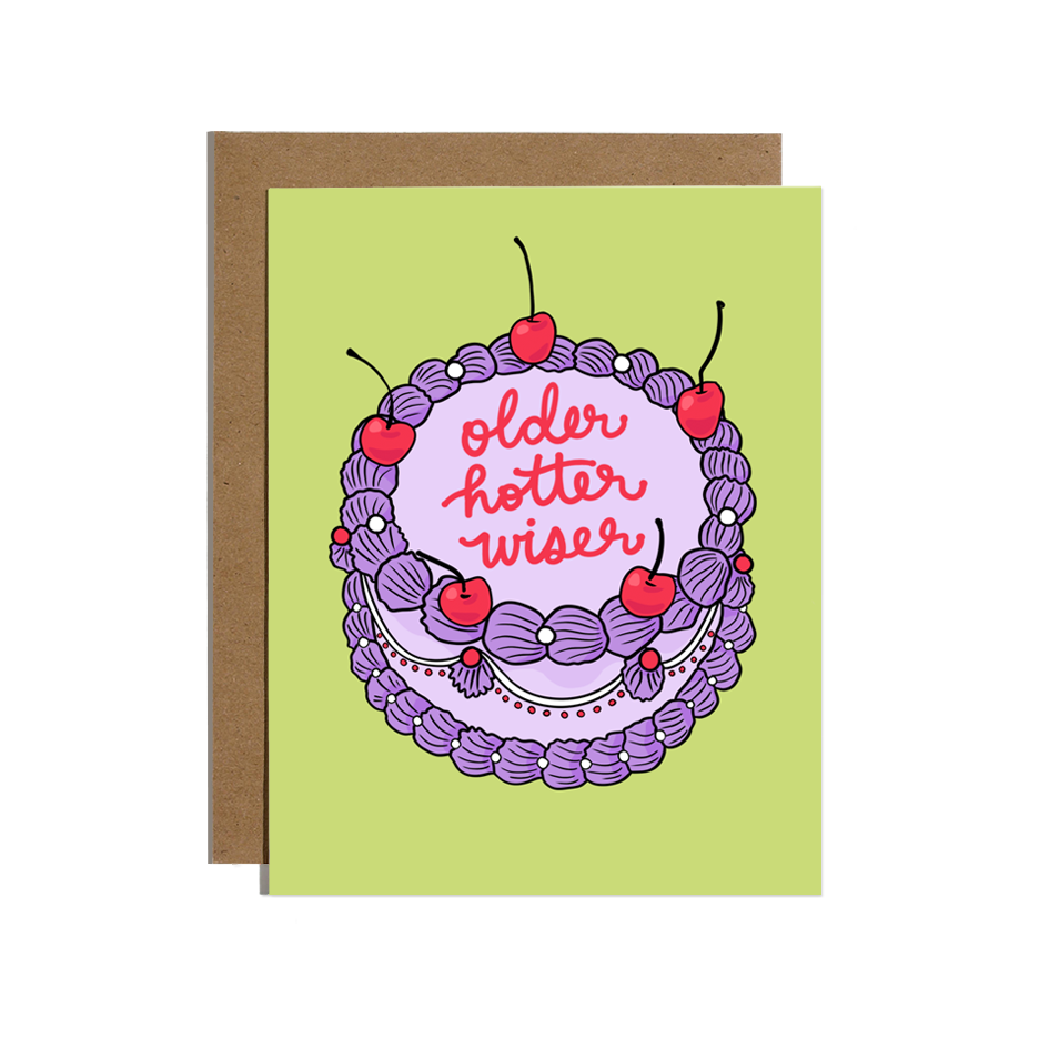 Older Hotter Wiser Card