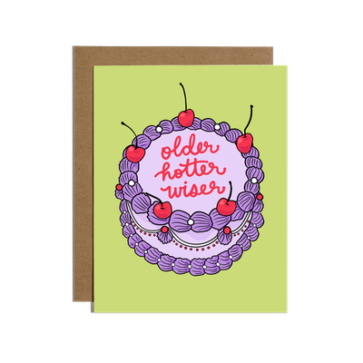 Older Hotter Wiser Card